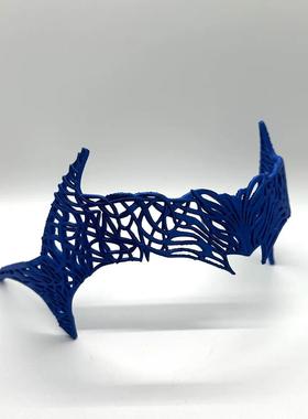 3D打印头饰头戴威卡王冠阿加莎