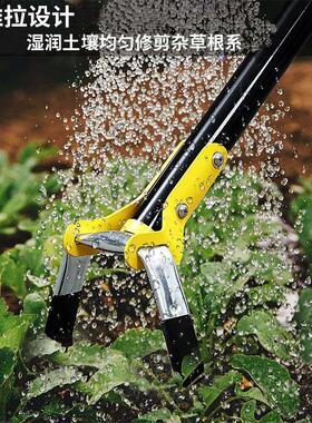 锰钢花园锄头除草环马镫环锄头除草锄空心锄花园工具园林园垒德株