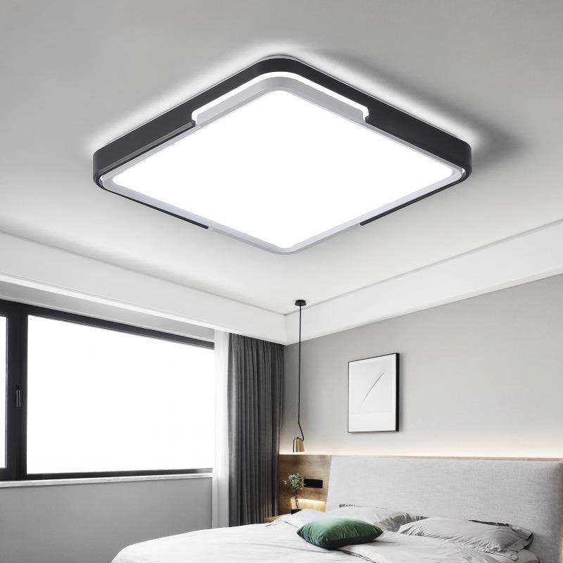 主卧室吸顶灯现代简约北欧客厅灯2021年新款圆形主卧房间led灯具 - 图2