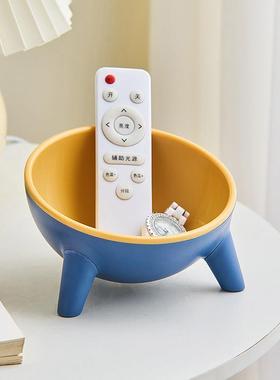 轻奢进门口入户玄关放钥匙收纳摆件现代简约鞋柜客厅的装饰品托盘