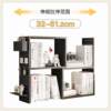 Desk desktop corner storage shelf hole board storage rack retractable student small bookshelf information organizing rack iron