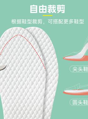 【Pack of 10 Disposable Insoles】Women's Sweat-Absorbing, Br