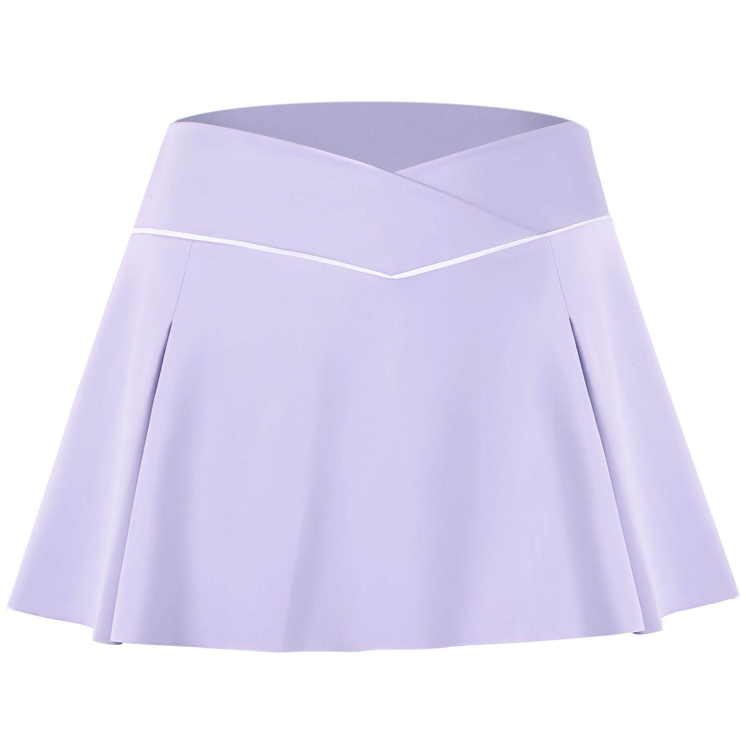 新款假两件瑜伽短裙2026防走光拼接网球裙交叉腰头跑步运动裙女士,淘宝优惠券,粉丝福利购,淘宝优惠卷