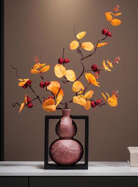 新年桌面招财葫芦摆件客厅新中式乔迁新居礼品电视玄关酒柜装饰品