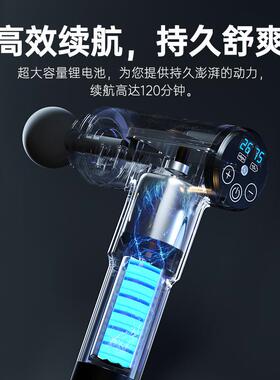 佳筋膜枪6仪头仁肌肉放松电动806按摩器颈膜抢多功健身专业级能80