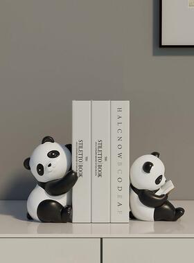 创意可爱熊件书20240427挡摆家居猫客厅玄关酒柜办公室高级感装品