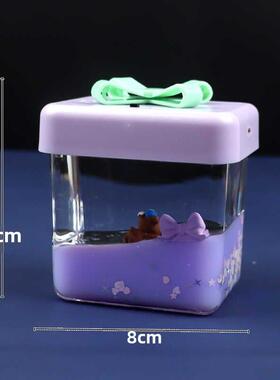 网红全新减压奶彩礼盒油滴丙烯饰品办公桌面饰品学生礼品