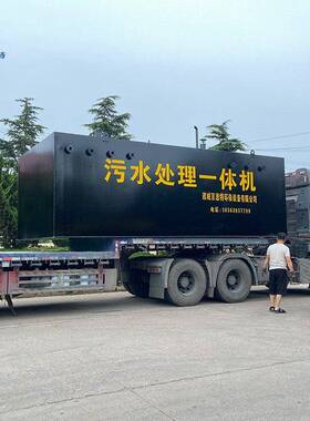 造纸工业塑料回收废水处理设备 地埋式污水处理一体化装置可定制