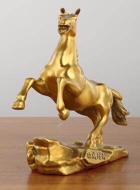 厂家铜马生肖马上马到成功家居升公室办摆工件183开业礼品艺品