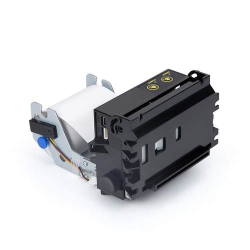 优库MD582嵌入式打印RS232+US机5打8微型队叫号印模组自动切E纸排 - 图1