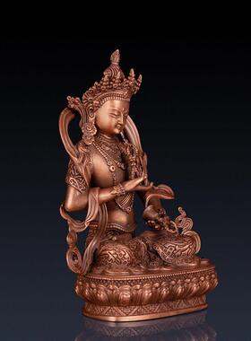 紫铜金刚萨埵佛像家居摆饰佛像工艺礼品摆饰中式办公室饰品铜礼品