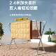 Balcony foldable clothes drying rack floor-standing bedroom multi-functional clothes drying rack outdoor telescopic X-bar clothes drying rack to dry quilts