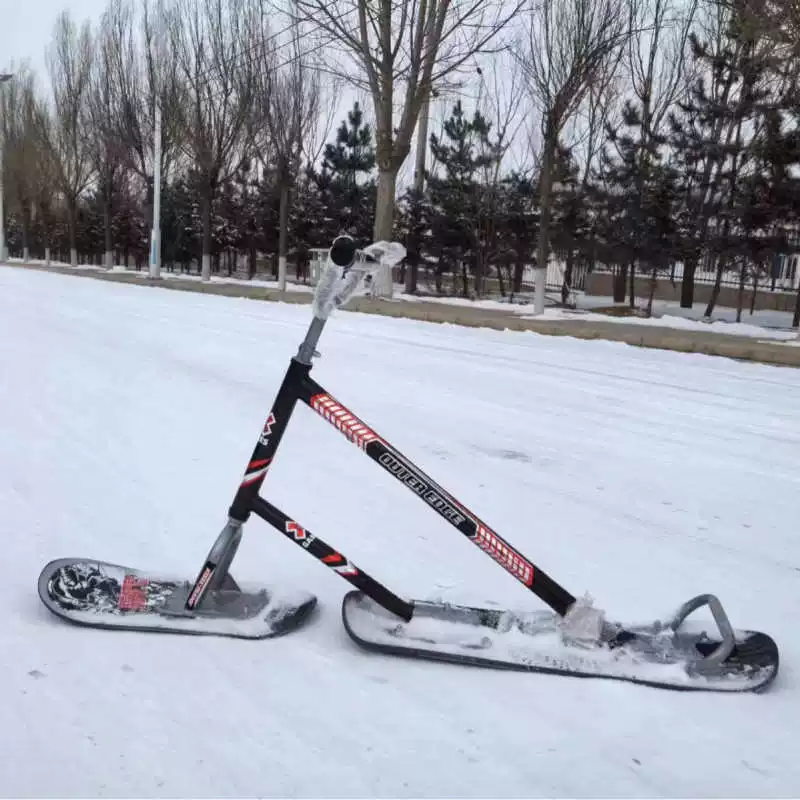 Ski snowboard double snowboard speed children's sled