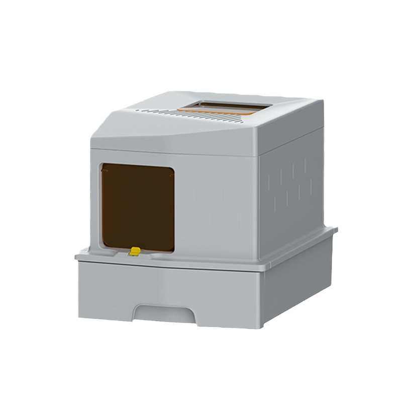 顶出式超大号全封闭猫砂盆下进上出隔臭猫厕所幼猫宠物猫屎盆批发,淘宝优惠券,粉丝福利购,淘宝优惠卷