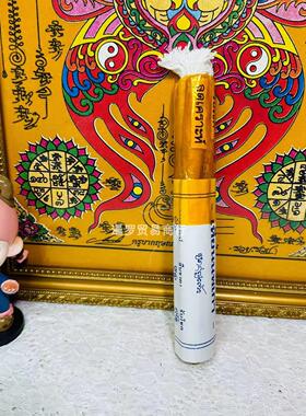泰国si庙蜡烛特色手工蜡烛古巴阿哩雅查蜡烛蜂蜜蜡烛一套三支蜡烛