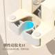 Mop hook without punching suction cup mop clip hanging clip bathroom mop storage rack broom clip clip snap fixing device
