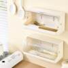 New chopstick cage bowl rack storage box kitchen household dust-proof with cover drain chopstick cage rack spoon storage