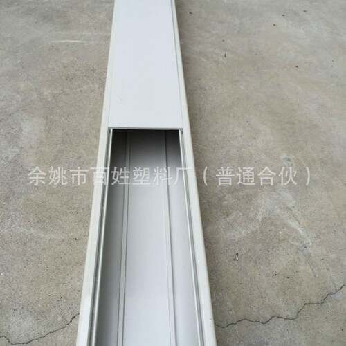 厂家PVC型材挤出加工方管塑料产品加工挤出pvc护栏型材 - 图0