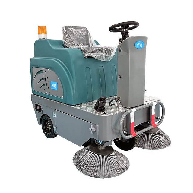 Ningbo ຂັບລົດ sweeper ໂຮງງານອຸດສາຫະກໍາກອງປະຊຸມ sweeper ຊັບສິນຊຸມຊົນສາງໄຟຟ້າ sweeper ຂະຫນາດນ້ອຍ