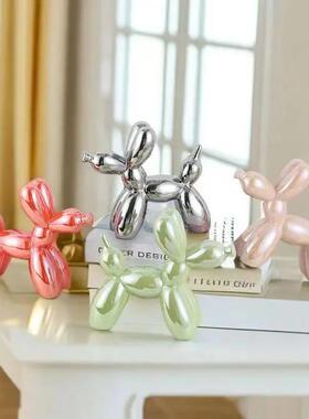 11cm迷你陶瓷气球狗抽象装饰创意Scu