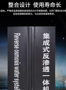 一体式反渗透水处理设备除金属离子纯水机大型商用净水器集中供水