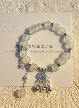 2026新中式菩提猫爪串珠手链女小众个性百搭手串复古精致汉服手饰