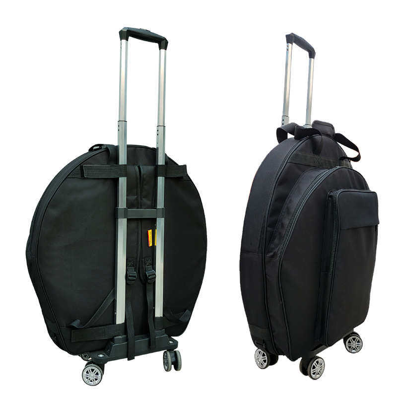 24寸加大架子鼓镲片袋双肩背带万向轮拉杆车便携20寸专业镲片包,淘宝优惠券,粉丝福利购,淘宝优惠卷