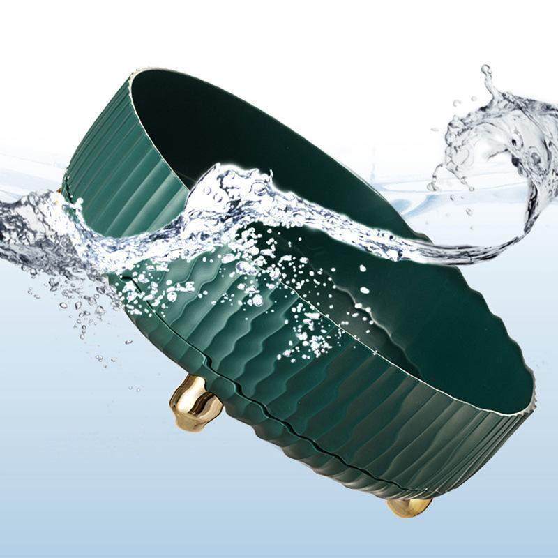 韩国调料旋转托盘可置物架多功能收纳架子家用水果盘厨房台面酱醋,淘宝优惠券,粉丝福利购,淘宝优惠卷