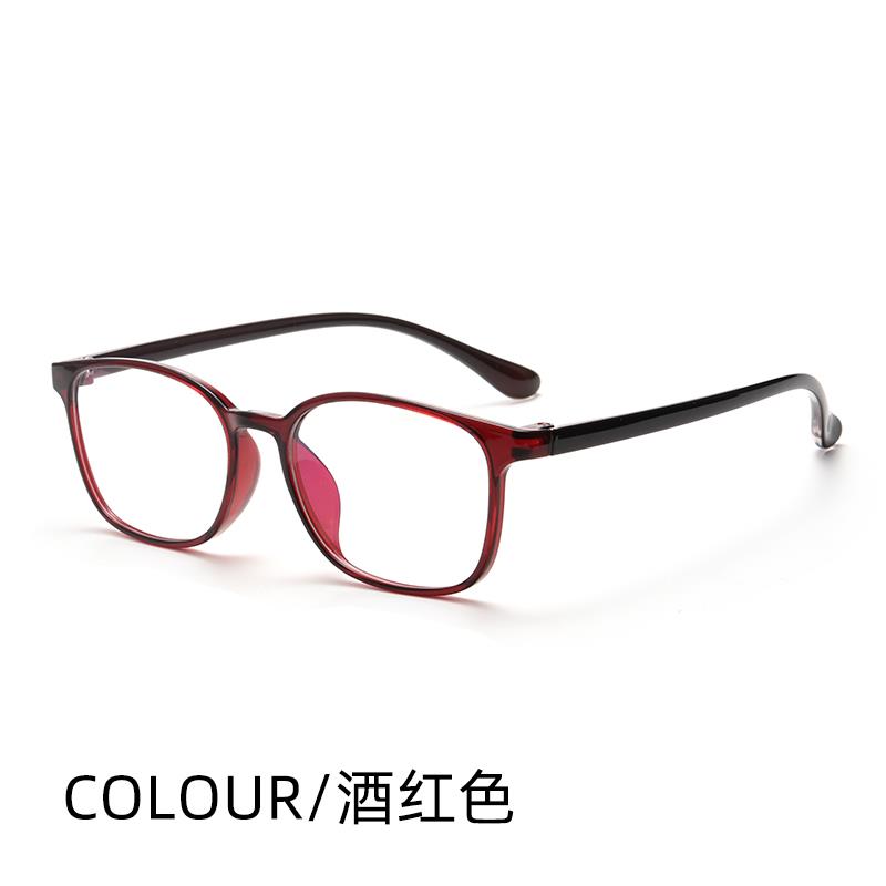 High-end anti-light radiation glasses for myopia men and women, blue anti-fatigue flat light, no-degree reading electric eye, special protection for mobile phone and brain