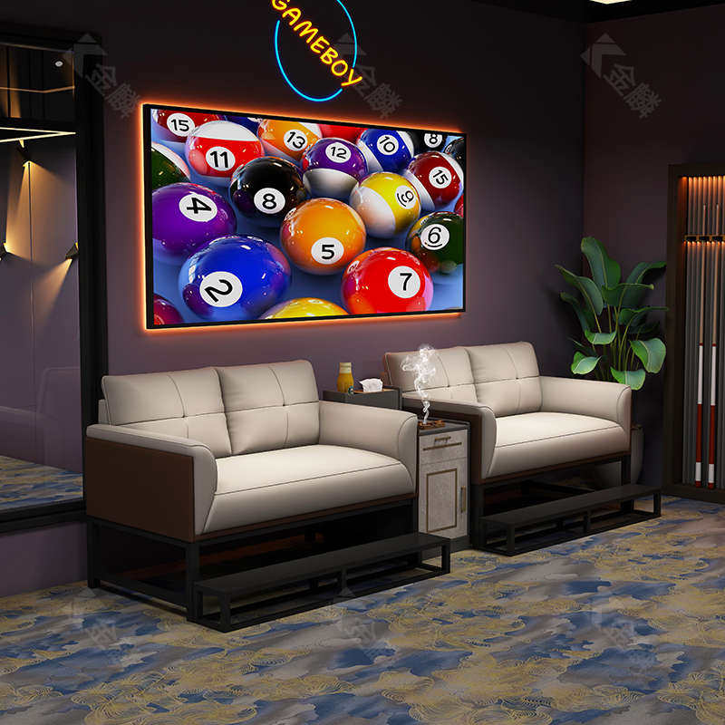 台球厅台球沙发观球椅台球室专用沙发台球椅球房台球椅子观球座椅,淘宝优惠券,粉丝福利购,淘宝优惠卷