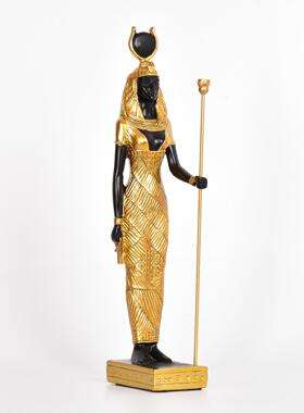 古埃及法老旅游纪念人摆件世拉美西斯00236二图坦卡蒙伊西斯狮品