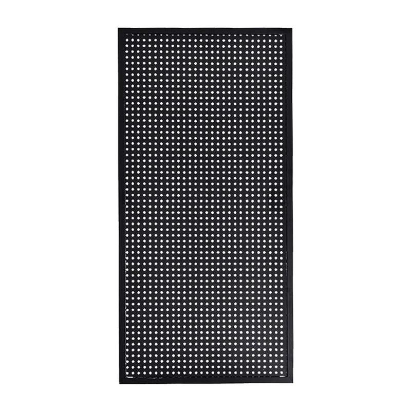 Hole plate shelf thickened with frame display rack kitchen storage supermarket accessories mobile phone accessories hardware tool rack