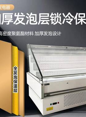 果切台式阶梯冰台移动摆摊冰柜二三层展示柜商用不锈钢冷藏柜