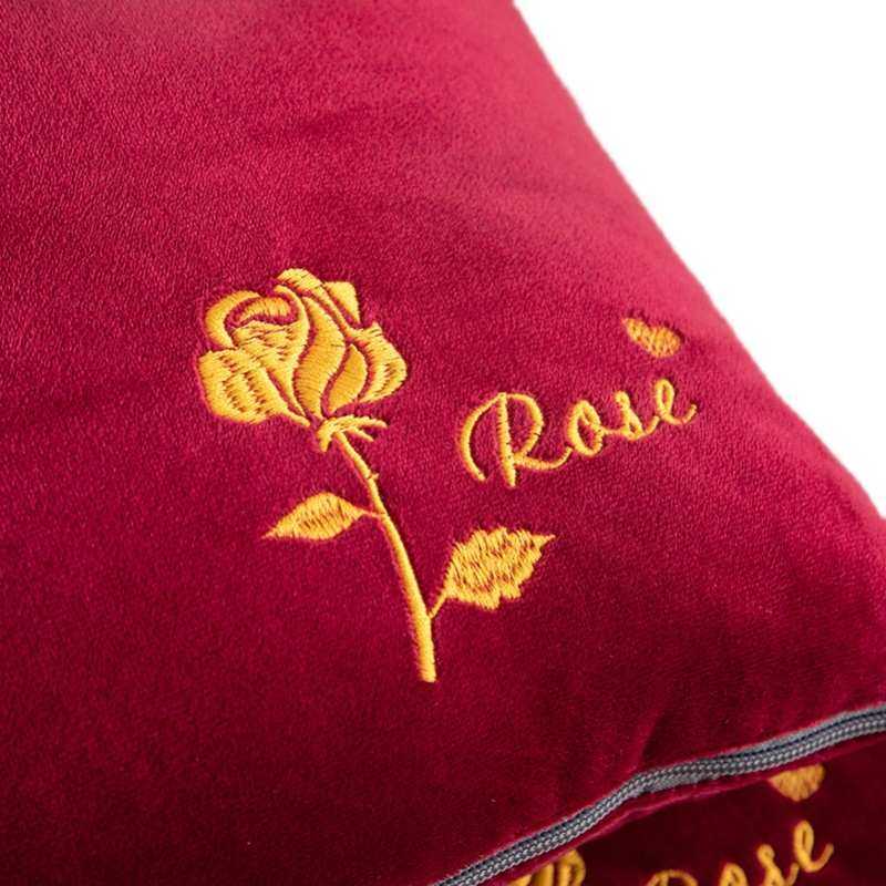 红色抱枕被加绒加厚被子抱枕两用冬季盖被车载靠垫被沙发毛绒靠背,淘宝优惠券,粉丝福利购,淘宝优惠卷