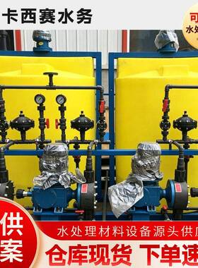 污水处理全自动加装置 PAM PAC絮凝剂加系统市政污水加设备