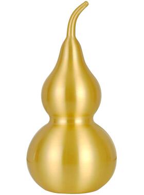 10厘米大黄铜实心葫芦挂件无开口铜葫芦装饰门到门窗户铜葫芦挂件