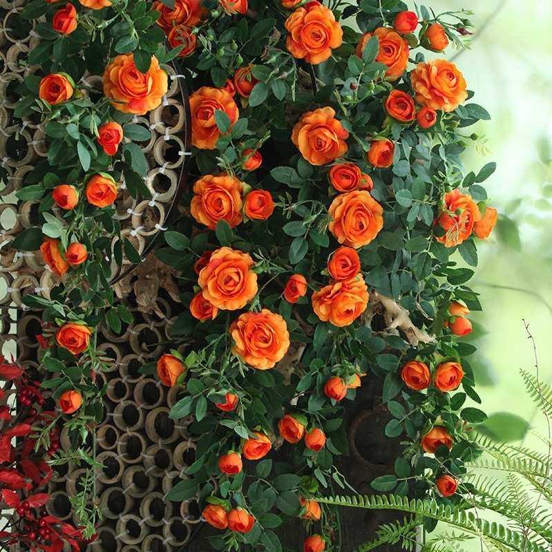 仿真牡丹花藤假花藤条藤蔓门头墙壁遮挡装饰拱门栅栏空调管玫瑰花,淘宝优惠券,粉丝福利购,淘宝优惠卷