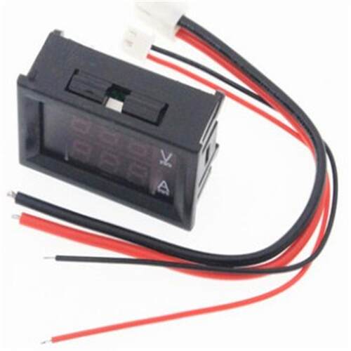 DC0-100V/10A LED直流双显示数字电流电压表 双显示数字表头 xtw - 图3