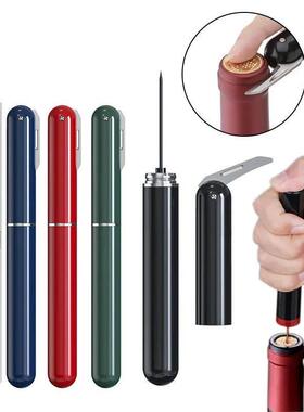 Safety Air Pump Wine Bottle Opener with Foil Cutter Wine Cor