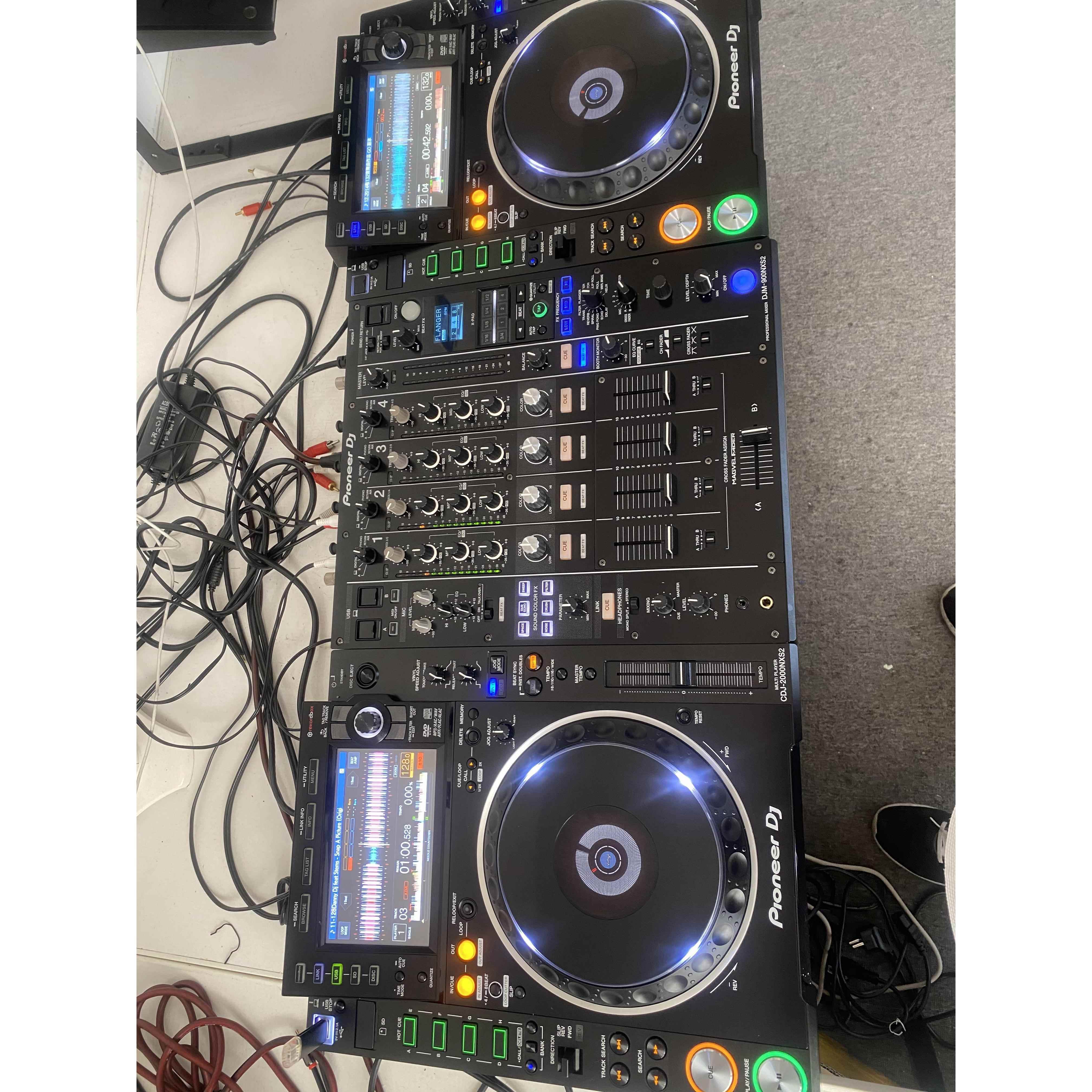 先锋CDJ-2000NXS2打碟机三代+DJM-2000NEXUS混音台，酒吧打碟机 - 图0