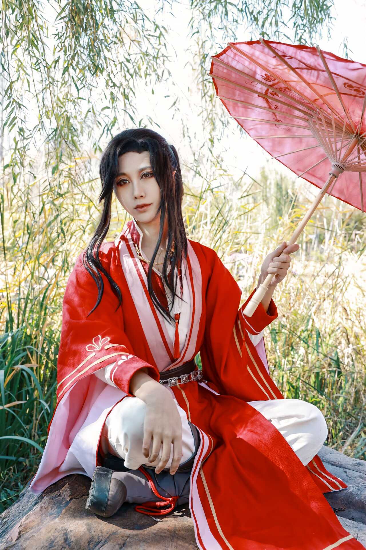 天官賜福 謝憐 コスプレ衣装 Lサイズウィッグ