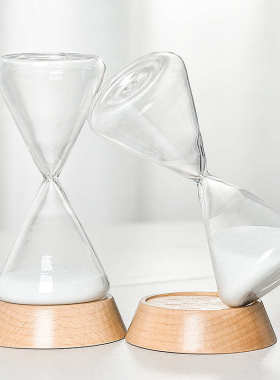 时间沙漏计时器15/30分钟时间沙漏摆件创意生日礼物个性计时沙漏