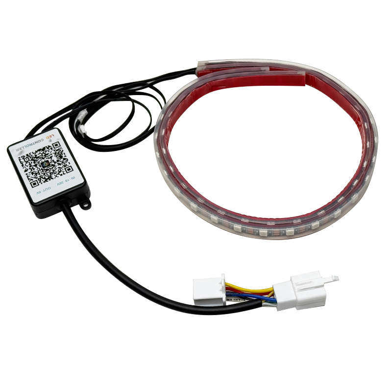 适用于台铃苍穹电动车座垫LED灯LED气氛尾灯流水型转向刹车爆闪灯,淘宝优惠券,粉丝福利购,淘宝优惠卷