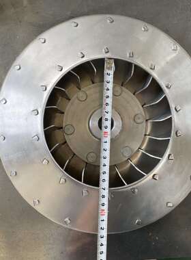 打磨除尘工作台粉尘叶轮收集柜风轮抛光吸尘台脉冲除尘器风机叶轮