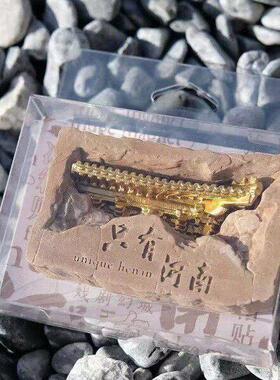西安钟楼磁吸冰箱贴石窟只有河南文物复刻文创冰箱贴鼓楼收藏纪念