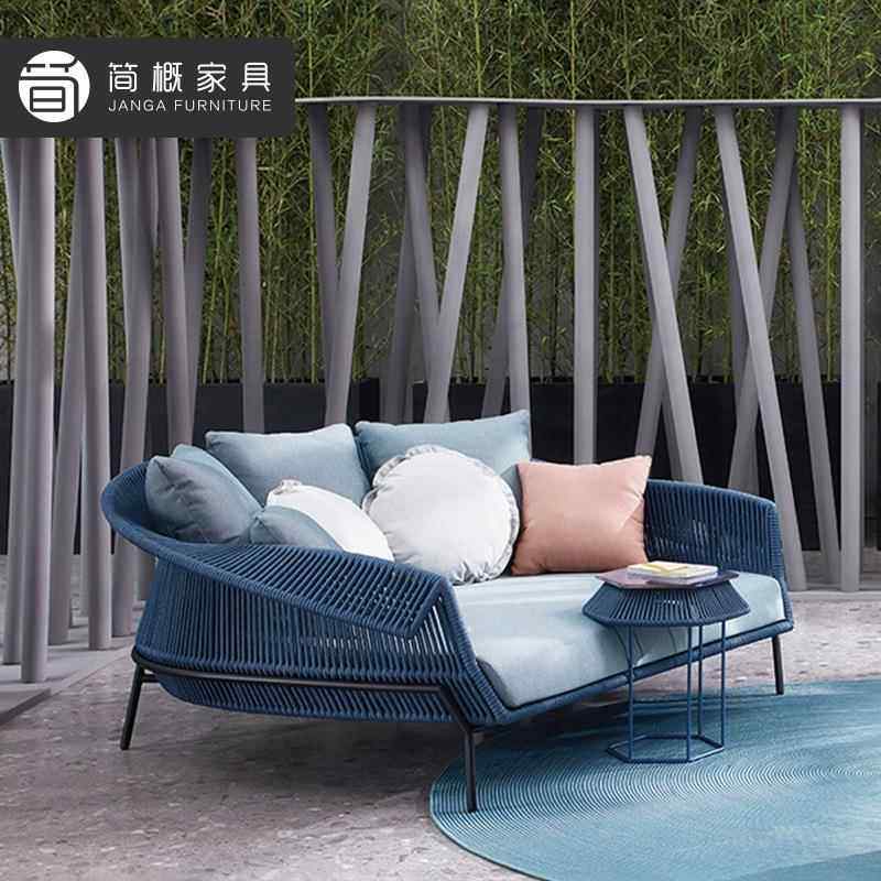 外藤编花园沙发酒店庭院茶几户墅藤编78椅组合阳台露天休别闲沙发,淘宝优惠券,粉丝福利购,淘宝优惠卷