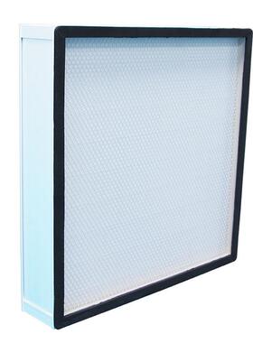 耐温有隔板效过滤器东莞厂家供应H13耐温250℃空气过滤器