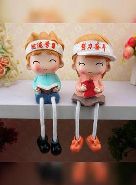 书桌装饰布置小物件高考励志学习摆件女孩房间布置的小摆设卧室