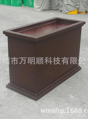 耐用耐老化防腐蚀玻璃钢种植槽商场超市商业街绿化花箱防腐蚀花箱