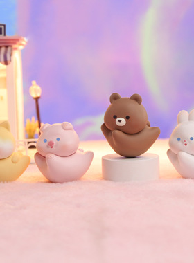 不倒翁办公桌工艺品可爱装饰摆件